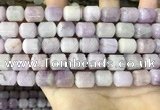 CKU331 15.5 inches 10*12mm tube kunzite gemstone beads