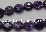 CKU36 15.5 inches 12mm flat round purple kunzite beads wholesale