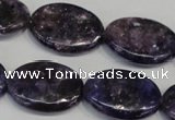 CKU42 15.5 inches 18*25mm oval purple kunzite beads wholesale