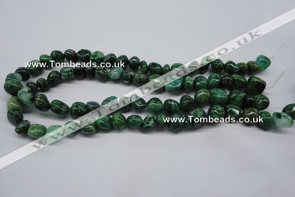 CKU54 15.5 inches 8*10mm - 10*12mm nuggets dyed kunzite beads