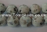 CKW04 15.5 inches 12mm round kiwi jasper gemstone beads