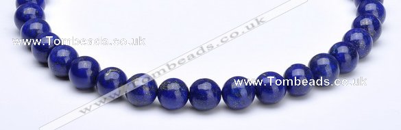 CLA08 4mm round deep blue dyed lapis lazuli beads wholesale