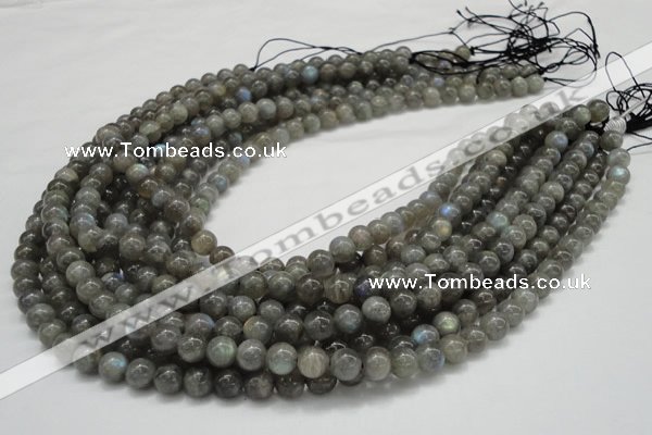 CLB02 16 inches 8mm round labradorite gemstone beads wholesale