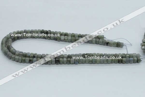 CLB104 15.5 inches 5*8mm rondelle labradorite gemstone beads wholesale