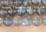 CLB1056 15.5 inches 4mm round labradorite gemstone beads