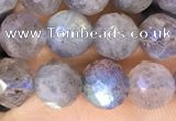 CLB1072 15.5 inches 6mm faceted round labradorite beads