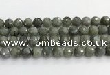 CLB1078 15.5 inches 12mm faceted round labradorite beads