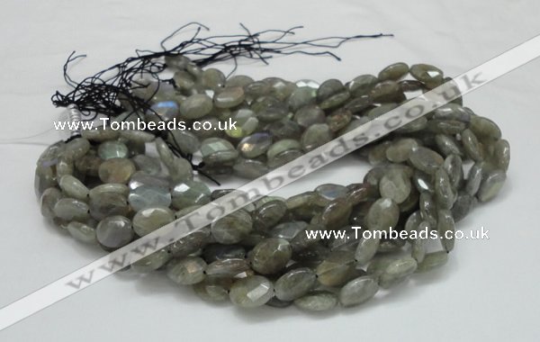 CLB11 16 inches 12*16mm faceted oval labradorite gemstone beads