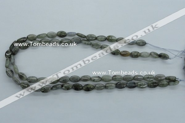 CLB111 15.5 inches 8*12mm oval labradorite gemstone beads wholesale