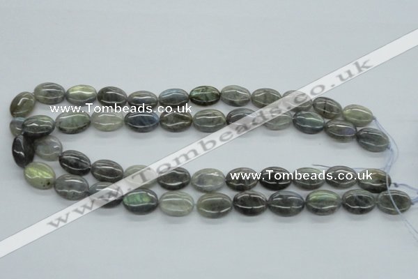 CLB113 15.5 inches 12*16mm oval labradorite gemstone beads wholesale