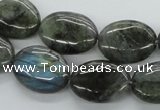 CLB114 15.5 inches 15*20mm oval labradorite gemstone beads wholesale