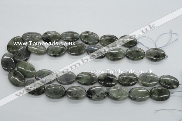 CLB115 15.5 inches 18*25mm oval labradorite gemstone beads wholesale