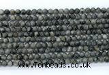 CLB1200 15.5 inches 4mm round black labradorite gemstone beads