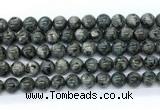 CLB1203 15.5 inches 10mm round black labradorite gemstone beads