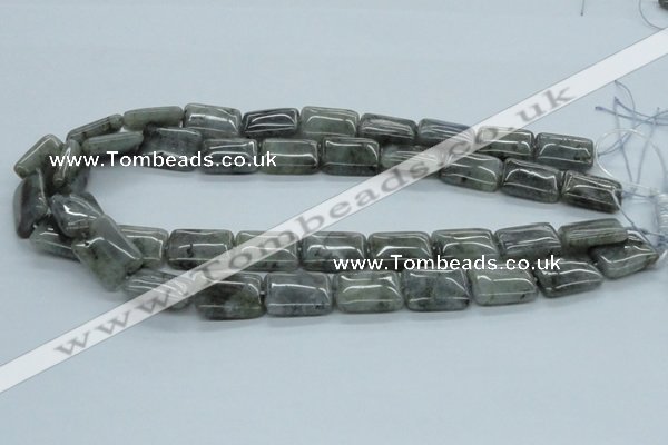 CLB123 15.5 inches 15*20mm rectangle labradorite gemstone beads wholesale