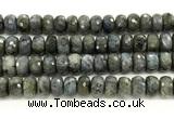 CLB1286 15.5 inches 10*16mm faceted rondelle labradorite beads