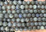 CLB1292 15 inches 8mm round labradorite beads wholesale