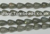 CLB152 15.5 inches 7*9mm teardrop labradorite gemstone beads