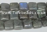 CLB162 15.5 inches 10*10mm square labradorite gemstone beads