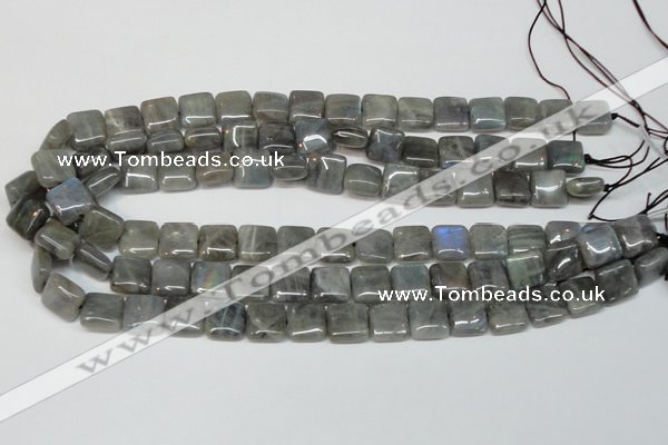 CLB163 15.5 inches 12*12mm square labradorite gemstone beads