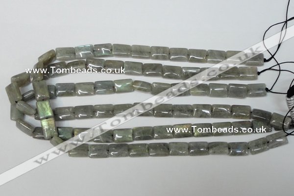 CLB166 15.5 inches 8*12mm rectangle labradorite gemstone beads