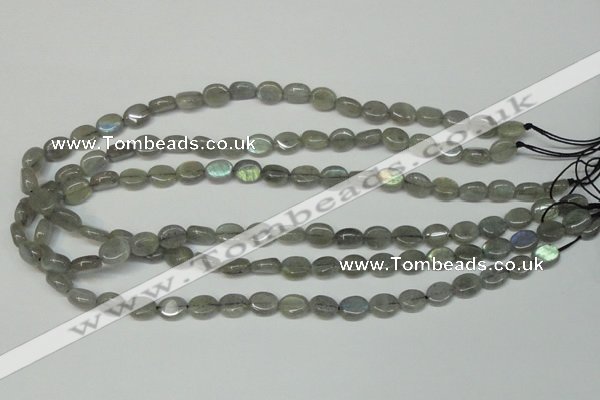 CLB172 15.5 inches 8*10mm oval labradorite gemstone beads