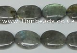 CLB174 15.5 inches 13*18mm oval labradorite gemstone beads