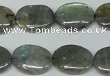 CLB175 15.5 inches 15*20mm oval labradorite gemstone beads