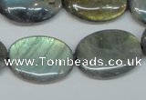 CLB176 15.5 inches 18*25mm oval labradorite gemstone beads