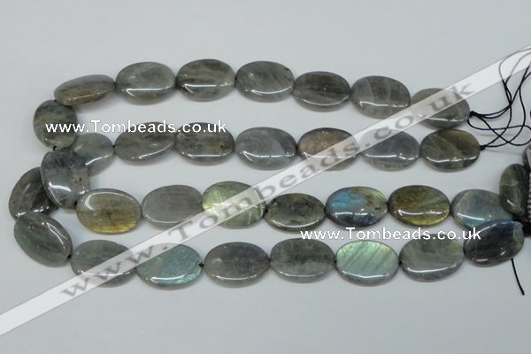 CLB176 15.5 inches 18*25mm oval labradorite gemstone beads