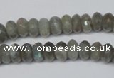 CLB179 15.5 inches 5*8mm faceted rondelle labradorite beads