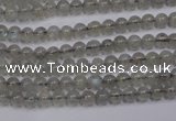 CLB18 15.5 inches 4mm round labradorite gemstone beads wholesale