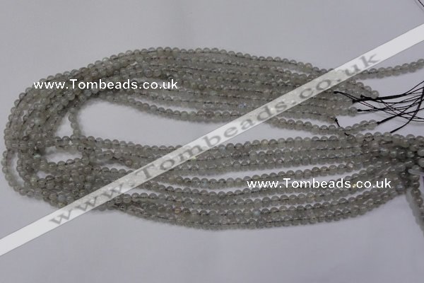 CLB18 15.5 inches 4mm round labradorite gemstone beads wholesale