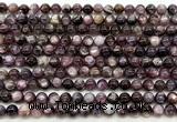 CLB2035 15 inches 7mm round natural lepidolite gemstone beads