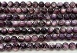 CLB2043 15 inches 11mm round natural lepidolite gemstone beads