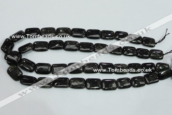 CLB310 15.5 inches 13*18mm rectangle black labradorite gemstone beads