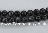 CLB350 15.5 inches 4mm round black labradorite beads wholesale