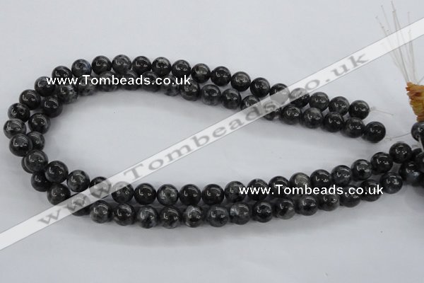 CLB352 15.5 inches 8mm round black labradorite beads wholesale