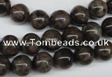 CLB433 15.5 inches 10mm round grey labradorite beads wholesale