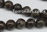 CLB434 15.5 inches 12mm round grey labradorite beads wholesale