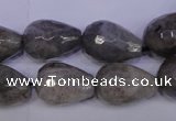 CLB506 15.5 inches 15*20mm faceted teardrop labradorite beads