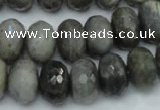 CLB60 15.5 inches 12*18mm faceted rondelle labradorite beads