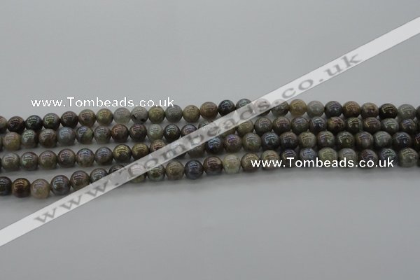 CLB602 15.5 inches 8mm round AB-color labradorite beads