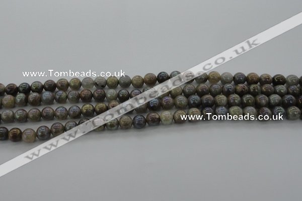 CLB602 15.5 inches 8mm round AB-color labradorite beads