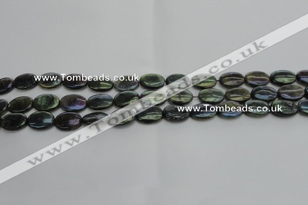 CLB648 15.5 inches 10*14mm oval AB-color labradorite beads