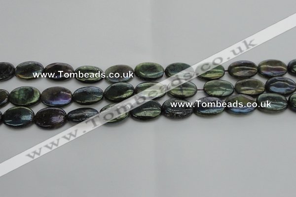 CLB650 15.5 inches 13*18mm oval AB-color labradorite beads