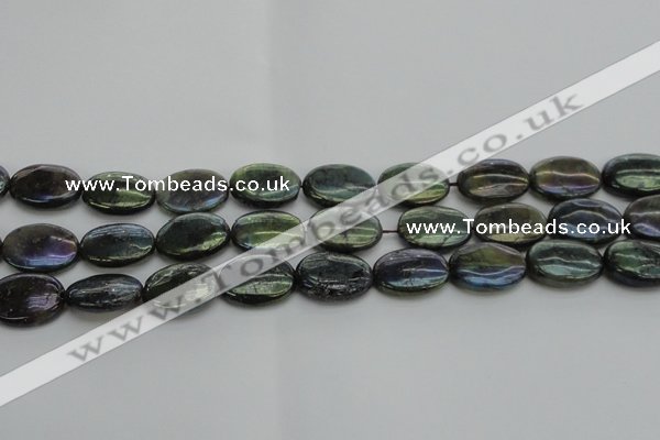 CLB651 15.5 inches 15*20mm oval AB-color labradorite beads