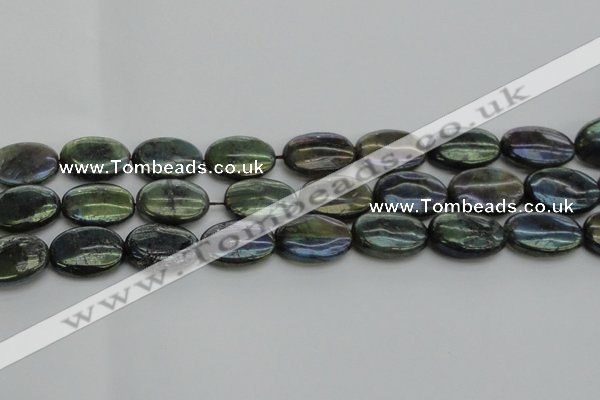 CLB652 15.5 inches 18*25mm oval AB-color labradorite beads