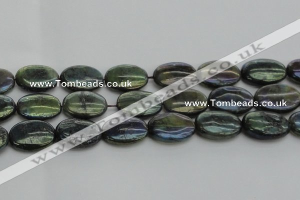 CLB654 15.5 inches 25*35mm oval AB-color labradorite beads