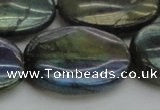 CLB655 15.5 inches 30*40mm oval AB-color labradorite beads